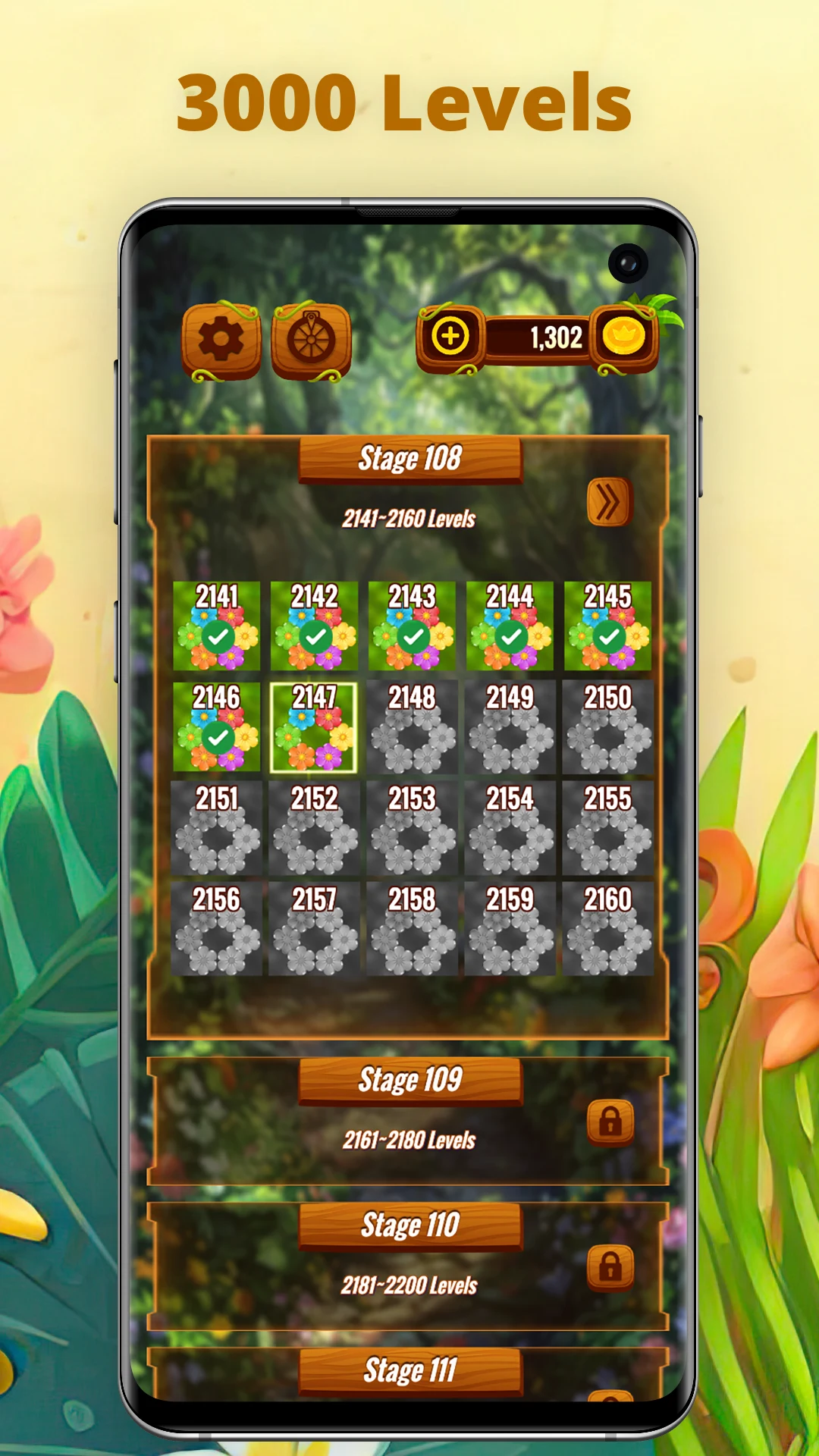 Match 3 Flowers screenshot